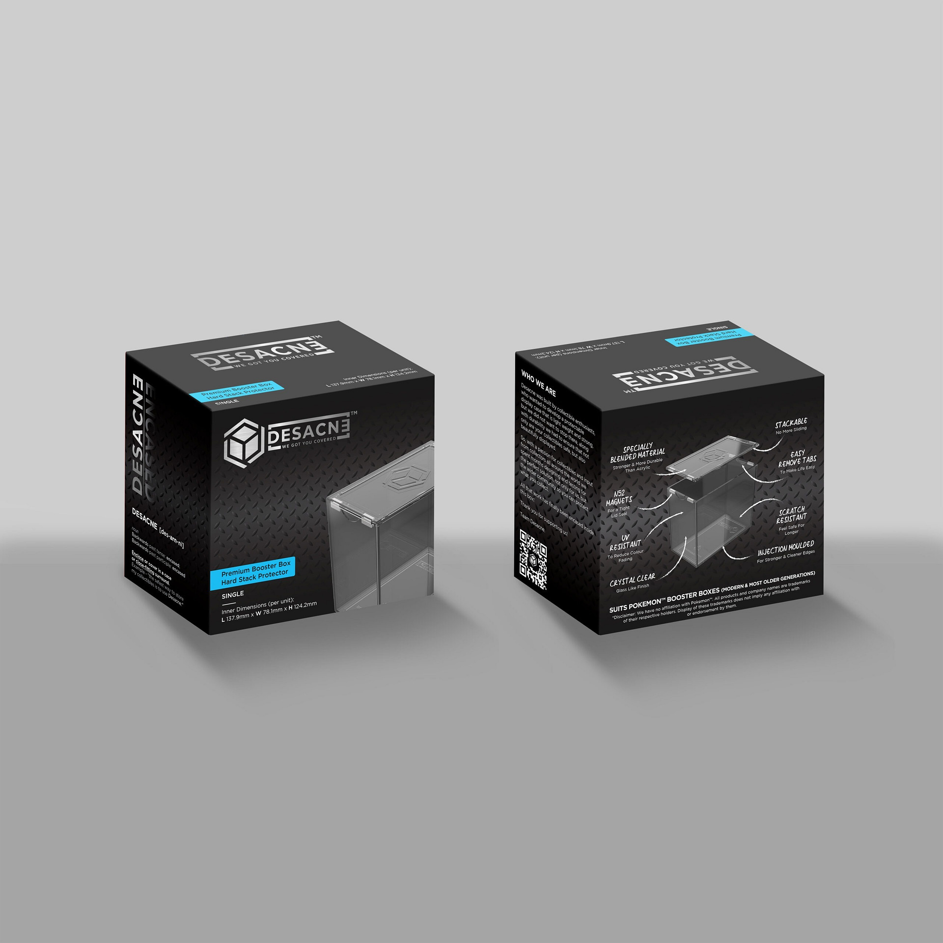 Stableize Display Stack Desacne Premium Display Stack Booster Box Single Pack - Grind Zone TCG