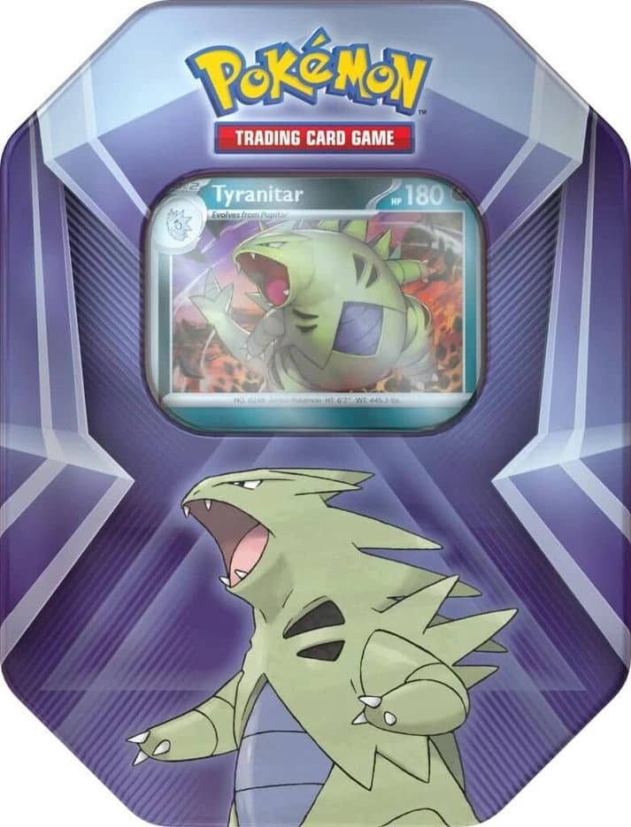 pokemon trading card games v strikers tin Pokémon TCG: (Tyranitar vs. Empoleon) powerful Pokémon V Nintendo Pokémon TCG: V Strikers